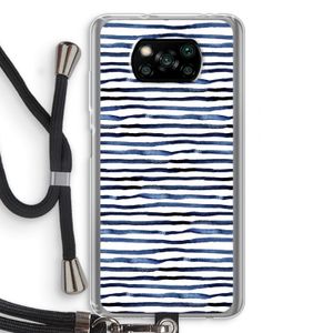 Verrassende lijnen: Xiaomi Poco X3 NFC Transparant Hoesje met koord