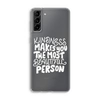 The prettiest: Samsung Galaxy S21 Plus Transparant Hoesje