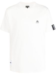 izzue t-shirt en coton à logo imprimé - Blanc