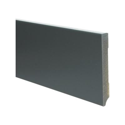 MDF Moderne plint 120x15 voorgelakt RAL7016 - lengte 240cm