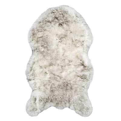 Leen Bakker - Vloerkleed Husky - /grijs - 60x100 Cm - Acryl - Crème