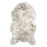 Leen Bakker - Vloerkleed Husky - /grijs - 60x100 Cm - Acryl - Crème