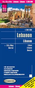 Wegenkaart - landkaart Libanon | Reise Know-How Verlag