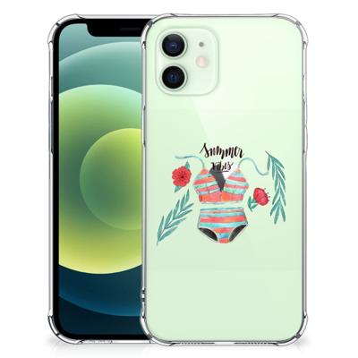 iPhone 12 Mini Stevig | Bumper Hoesje | Boho Summer iPhone 12 Mini Stevig | Bumper Hoesje | Boho Summer