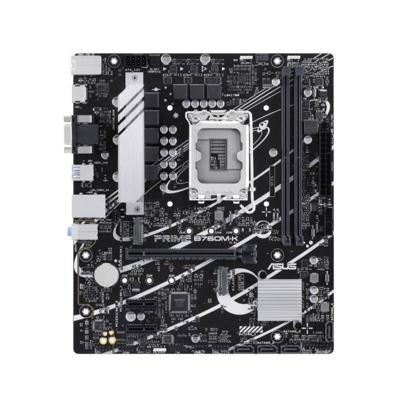 Asus PRIME B760M-K Moederbord Socket Intel LGA 1700 Vormfactor Micro-ATX Moederbord chipset Intel® B760