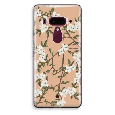 Blossoming spring: HTC U12+ Transparant Hoesje