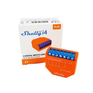 Shelly Plus i4 Controller WiFi, Bluetooth Shelly
