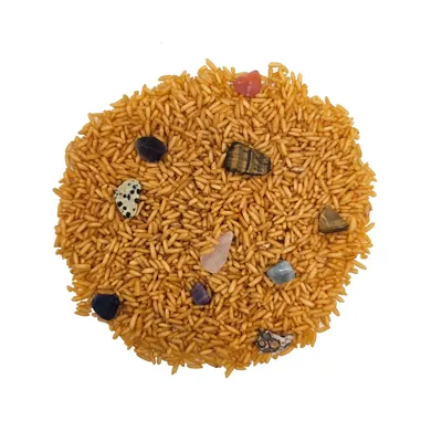Speelrijst edelstenen mix van Grennn 750 gram