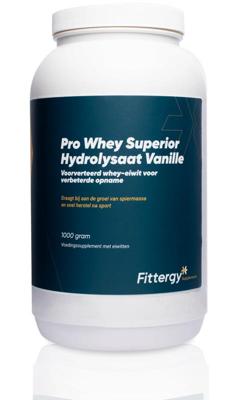 Fittergy Pro whey superior hydrolysate vanille