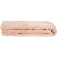 Leen Bakker - Plaid Ilona - 130x170 Cm - Polyester - Roze