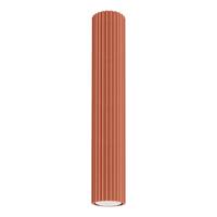 Plafondlamp KARBON 40 rood oker