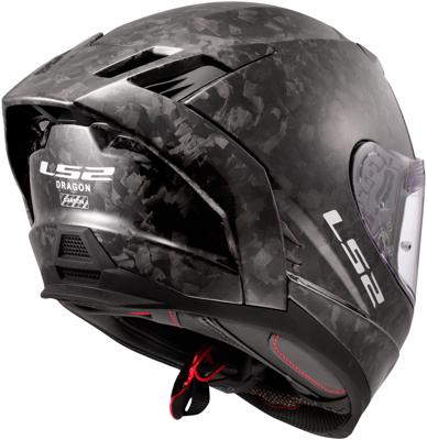 LS2 integraalhelm ff807 dragon forged helmet ff807 dragon forged xl bl./grey