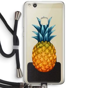 Grote ananas: Huawei Ascend P10 Lite Transparant Hoesje met koord