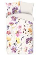 Good Morning Dekbedovertrek "bloemen" - Multi - (140x200/220 cm) - Katoen