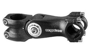Ergotec Voorbouw verstelbaar octopus 2 105/70mm 25.4 zwart