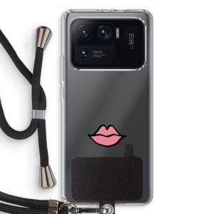 Kusje: Xiaomi Mi 11 Ultra Transparant Hoesje met koord