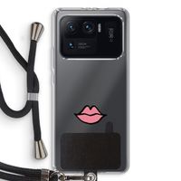 Kusje: Xiaomi Mi 11 Ultra Transparant Hoesje met koord Kusje: Xiaomi Mi 11 Ultra Transparant Hoesje met koord