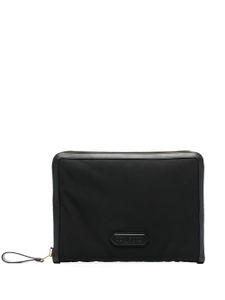 TOM FORD pochette d'ordinateur à patch logo - Noir