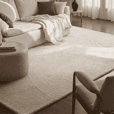 Vloerkleed Eleni Creme 120x180 Cm Hoogpolig Home Collectie - Dekbed-Discounter.nl