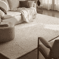 Vloerkleed Eleni Creme 120x180 Cm Hoogpolig Home Collectie - Dekbed-Discounter.nl