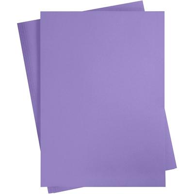 Creativ Company Gekleurd karton, a2, vel 420x594 mm, 180 gr, paars, 10 vel/ 1 doos
