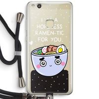 I'm A Hopeless Ramen-Tic For You: Huawei Ascend P10 Lite Transparant Hoesje met koord
