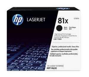 HP 81X Origineel Zwart 1 stuk(s)