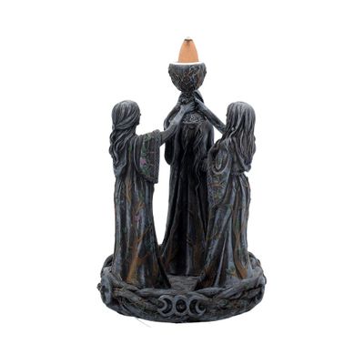 Nemesis Now Mother Maiden & Crone Backflow Incense Burner 18cm