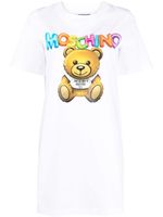 Moschino robe à imprimé Teddy Bear - Blanc