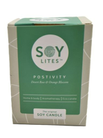 Soylites Soycandle Positivity - Desert Rose & Orange Blossom