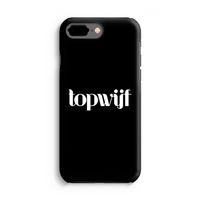 Topwijf Zwart: iPhone 8 Plus Tough Case