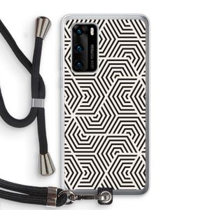 Magic pattern: Huawei P40 Transparant Hoesje met koord