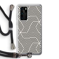 Magic pattern: Huawei P40 Transparant Hoesje met koord