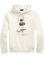 Polo Ralph Lauren hoodie Polo Bear à lien de resserrage - Blanc