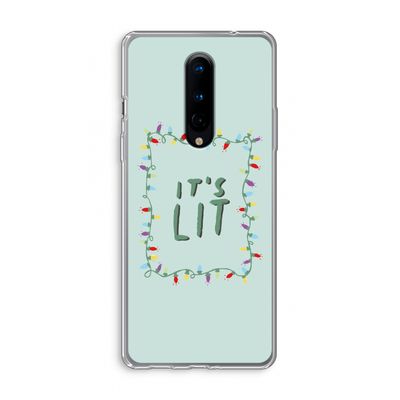 It's Lit: OnePlus 8 Transparant Hoesje