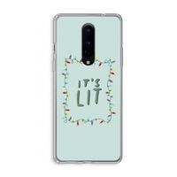 It's Lit: OnePlus 8 Transparant Hoesje