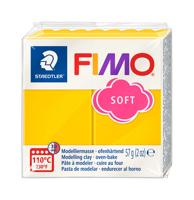 Boetseerklei fimo soft 57 g zonnegeel