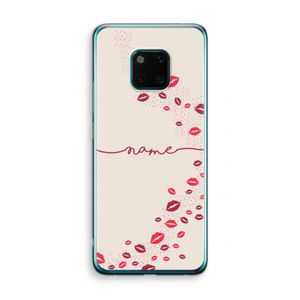 Kusjes: Huawei Mate 20 Pro Transparant Hoesje