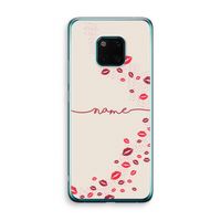 Kusjes: Huawei Mate 20 Pro Transparant Hoesje