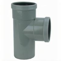 Wavin PVC T-Stuk 88° Manchetverbinding 110mm - Waterleiding Montage & Robuuste Kwaliteit