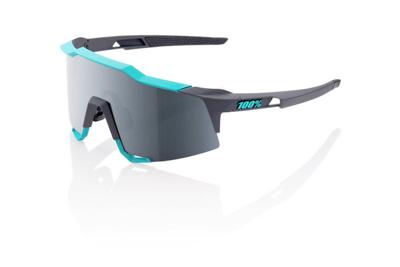 Bril 100% Speedcraft LL Soft Tact - Turquoise/Grijs/Zwart Bril 100% Speedcraft LL Soft Tact - Turquoise/Grijs/Zwart