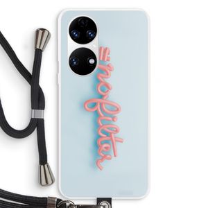 #nofilter: Huawei P50 Transparant Hoesje met koord