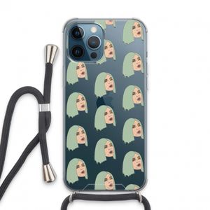 King Kylie: iPhone 13 Pro Max Transparant Hoesje met koord