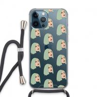 King Kylie: iPhone 13 Pro Max Transparant Hoesje met koord