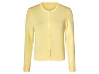 esmara Gebreid dames vest (Geel, L (44/46))