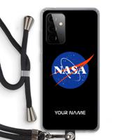 NASA: Samsung Galaxy A72 5G Transparant Hoesje met koord
