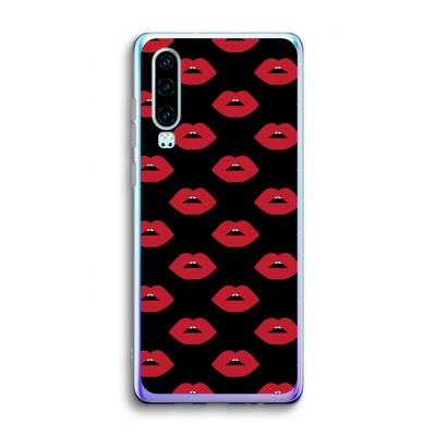 Lips: Huawei P30 Transparant Hoesje