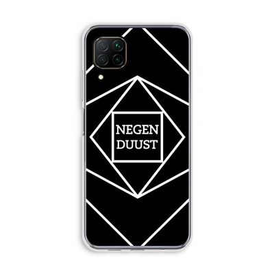 Negenduust geometrisch: Huawei P40 Lite Transparant Hoesje