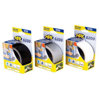 HPX Pantsertape | Zwart | 48mm x 5m - CS5005 | 24 stuks CS5005