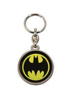 DC Comics: Batman Logo Round Metal Keychain